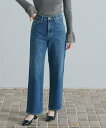 grove 【Lee*grove別注】STRAIGHT DENIM PANTS グローブ パンツ ジーンズ・デニムパンツ ブルー ネイビー【送料無料】