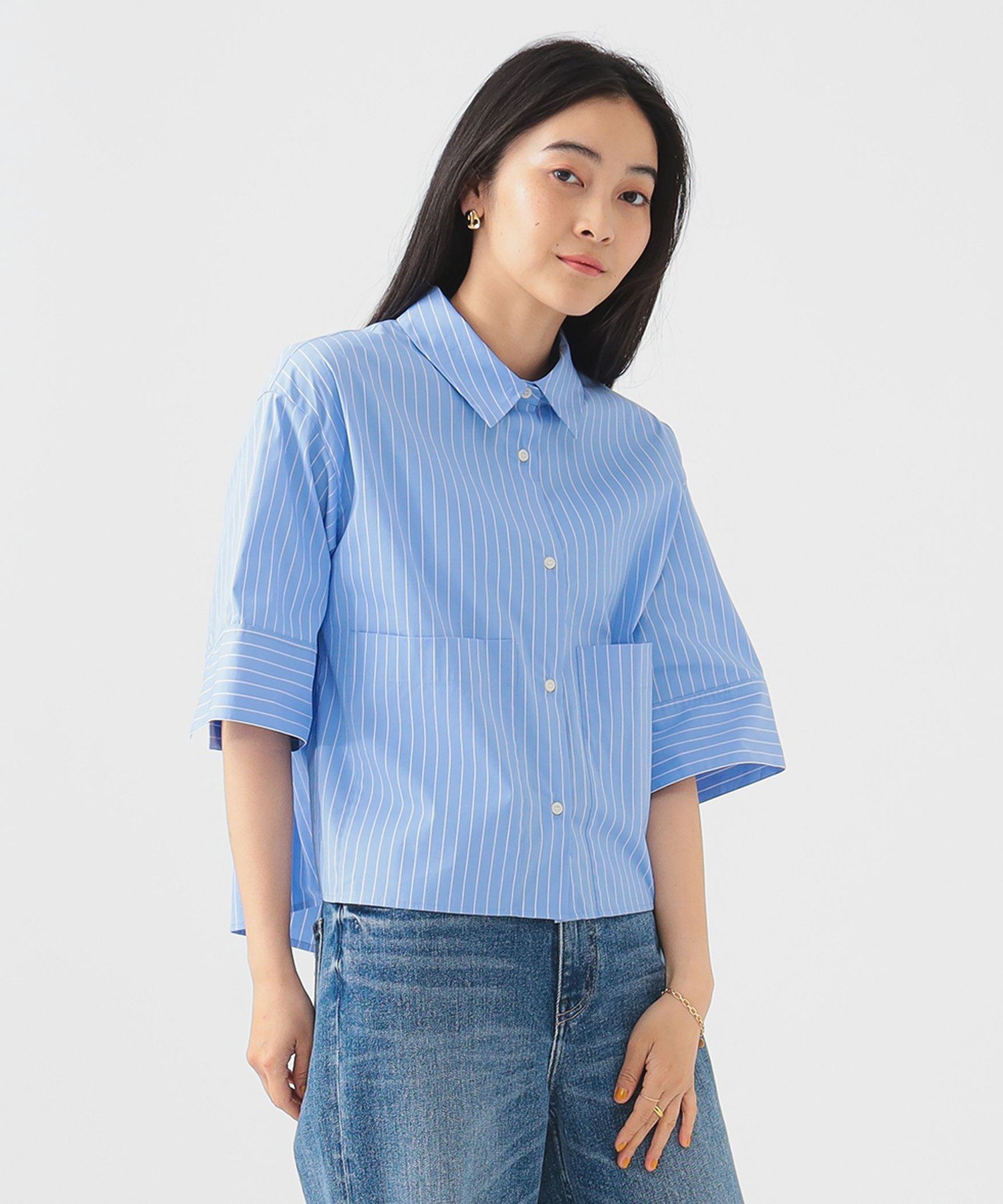 B:MING by BEAMS ビーミング ライフスト　リボンブラウス B:MING by BEAMS（ビーミング by ビームス）ボウタイ ブラウス