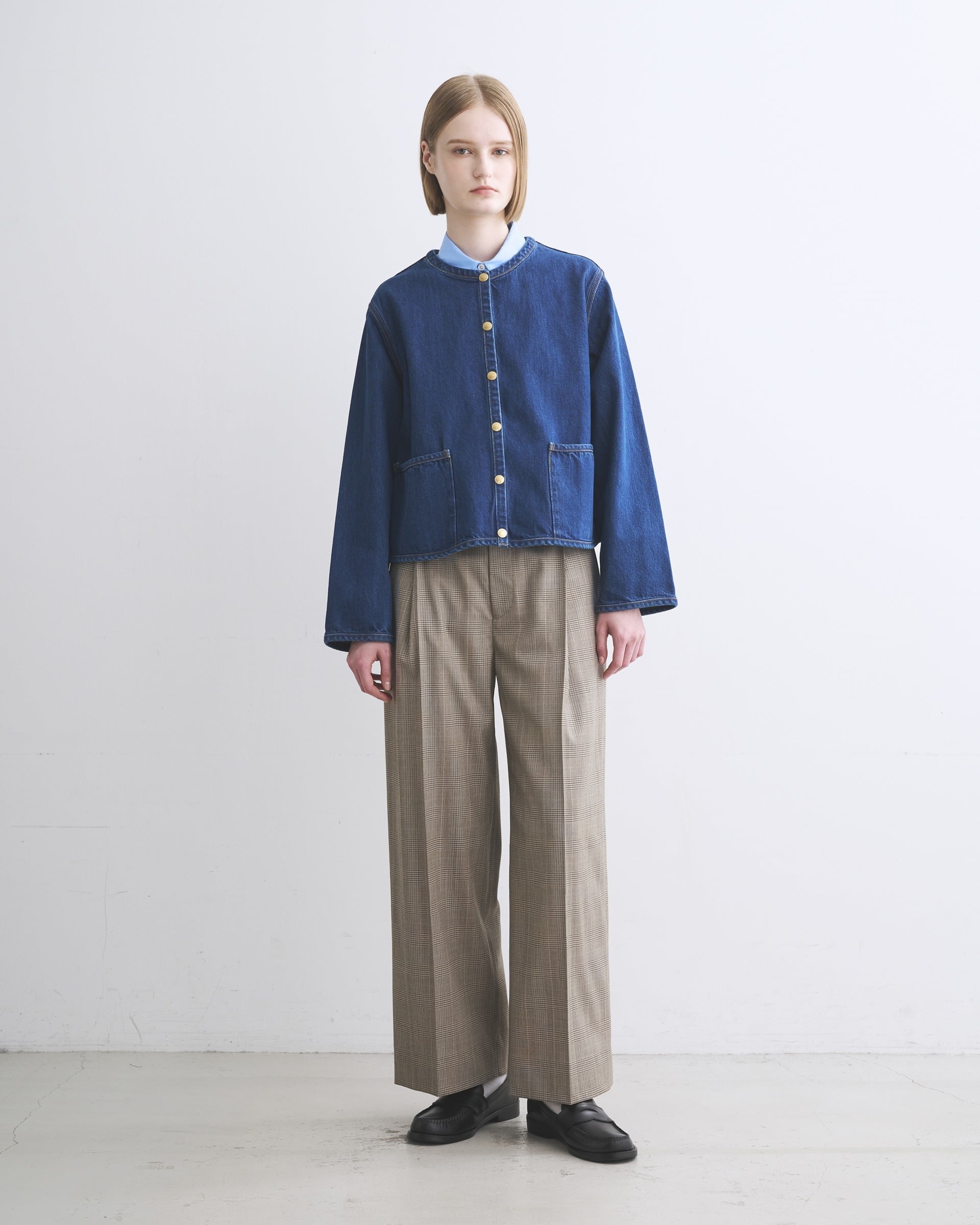 Traditional Weatherwear ARKLEY A-LINE DENIM トラディショナル ウェザーウェア ジャケット・アウター その他のジャケット・アウター ブルー【送料無料】