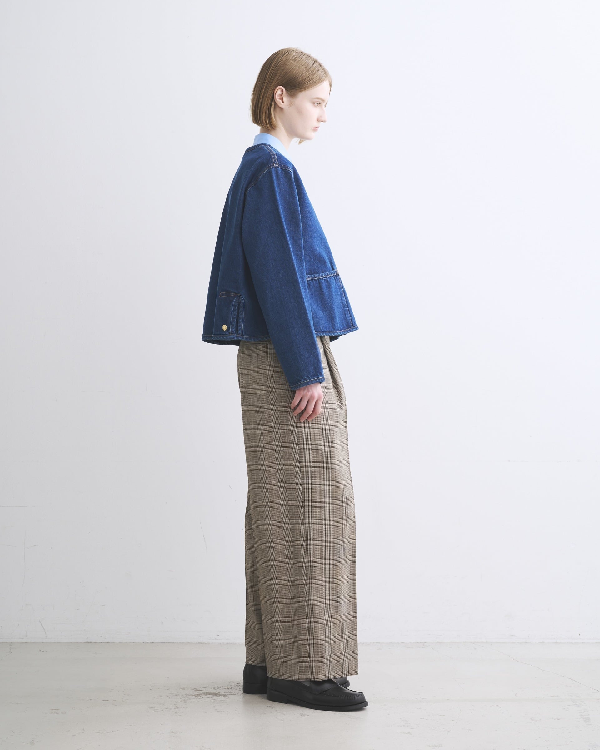 Traditional Weatherwear ARKLEY A-LINE DENIM トラディショナル ウェザーウェア ジャケット・アウター その他のジャケット・アウター ブルー【送料無料】