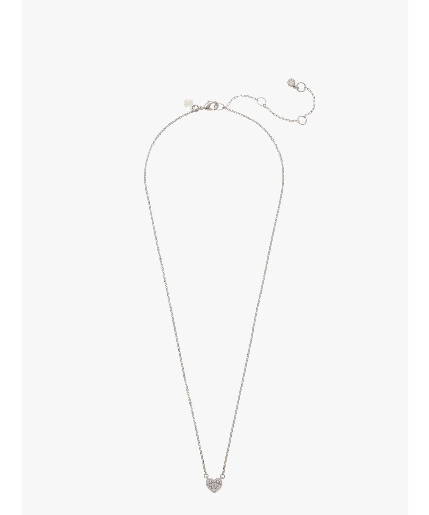 【SALE／30%OFF】kate spade new york 【公式】ユアーズ トゥルーリー パヴェ ハート ミニ ペンダント ケイトスペードニューヨーク アクセサリー・腕時計 ネックレス【送料無料】の商品画像 2