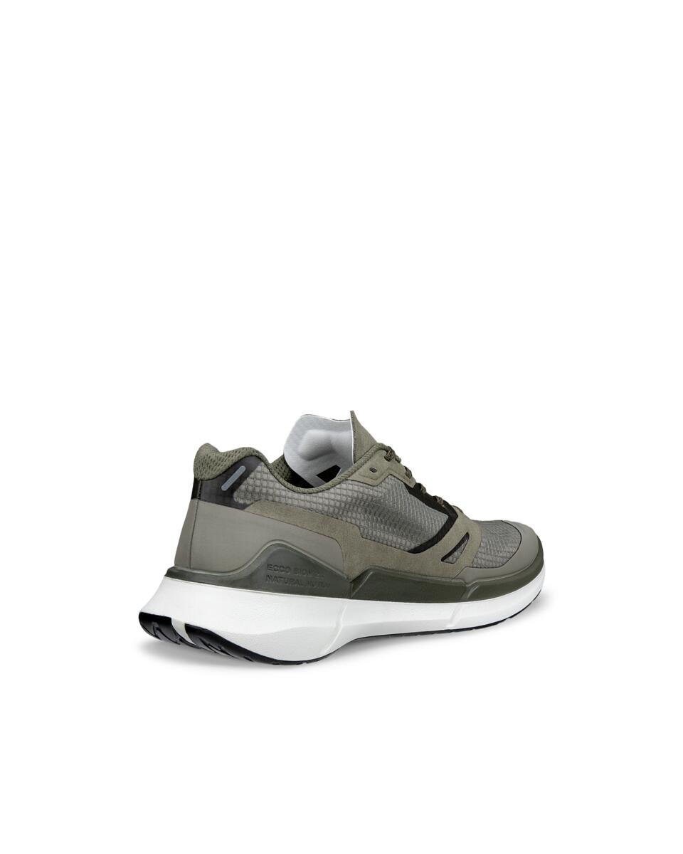ECCO ECCO 高性能 歩きやすい BIOM 2.2 メンズ 本革 スニーカー エコー シューズ・靴 スニーカー グリーン【送料無料】
