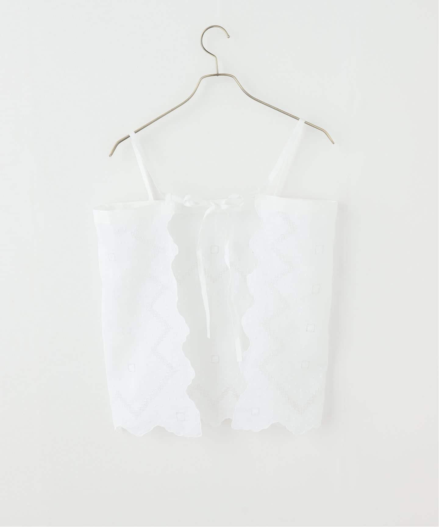 IENA Heriter/エリテ frow work table cloth camisole キャミソール H0-00-3094 イエナ トップス シャツ・ブラウス ホワイト
