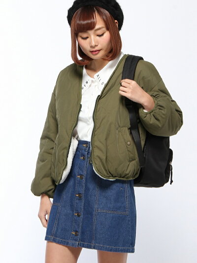 Rakuten Fashion Rydia Rydia Poodle Reversible Blouson World Wide Rakuten Fashion Rydia Rydia Poodle Reversible Blouson World Wide