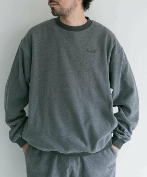 【SALE／30%OFF】DOORS 『別注』WOOLRICH*DOORS POLARTEC FLEECE CREW アーバンリサーチドアーズ カットソー Tシャツ グレー ブラック カーキ【送料無料】