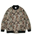 GSC MENS SELECT Revo./レヴォ ゴブラン総柄織り ジップアップブルゾン (MENS) ゴースローキャラバン ジャケット・アウター ブルゾン・ジャンパー【送料無料】