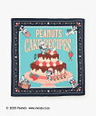 Afternoon Tea LIVING ハンカチ/PEANUTS アフタヌーンティー・リビング ファッション雑貨 ハンカチ・ハンドタオル ネイビー
