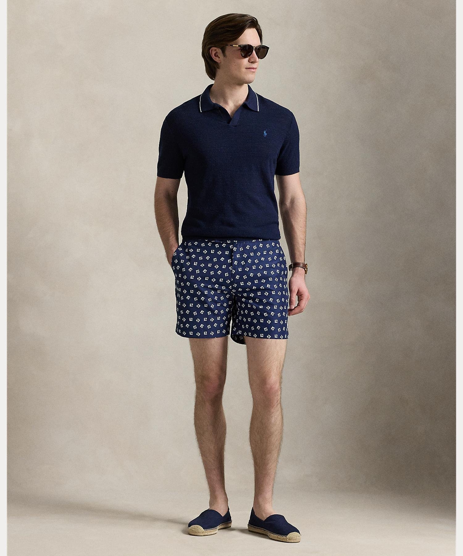 【SALE/30%OFF】POLO RALPH LAUREN 5.75インチ モナコ スイム パンツ ラルフローレン 水着・スイムグッズ 水着 ブルー【送料無料】