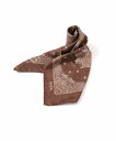 JOURNAL STANDARD L'ESSAGE 《予約》【AENEIS/エネス】MINIMAL BANDANA SILK SCARF 68CM:スカーフ ジ...