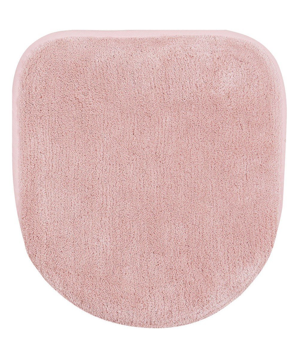 BACKYARD FAMILY クッショニー 兼用フタカバー ローラ インテリア・生活雑貨 トイレ用品・バス用品 ホワイト ピンク