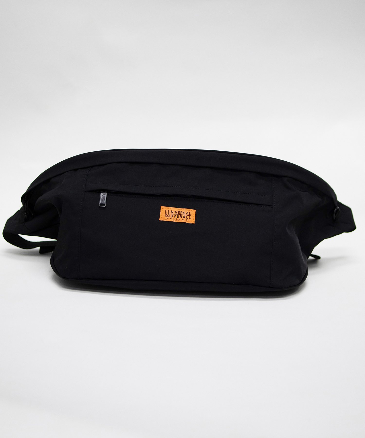 UNIVERSAL OVERALL BIG HIP PACK ユニバーサルオーバーオール バッグ ショルダーバッグ ブラック