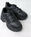 【SALE/34%OFF】LOVEHUNTER 6.5cmヒール ワンピース 韓国ファッション 軽量 厚底ダッドスニーカー ☆1557 サンエーフットウェアー ...