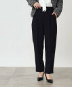 【SALE/40%OFF】THE SHOP TK 【セレモニー/入卒/SETUP可/洗える】ツイードストレートパンツ ザ ショップ ティーケー パンツ その他のパンツ ネイビー ホワイト ブルー【送料無料】(4)