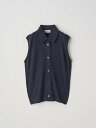 【SALE/40%OFF】JOHN SMEDLEY リブノースリーブ襟付きニットトップス | S4744 | 30G ジョンスメドレー トップス ニット ネイビー【送料無料】