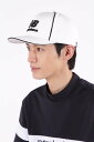 New Balance Golf マグネット式マーカー付き セミカーブドブリムキャップ (MENS) ニューバランスゴルフ 帽子 その他の帽子 ホワイト ブラック グレー ネイビー【送料無料】