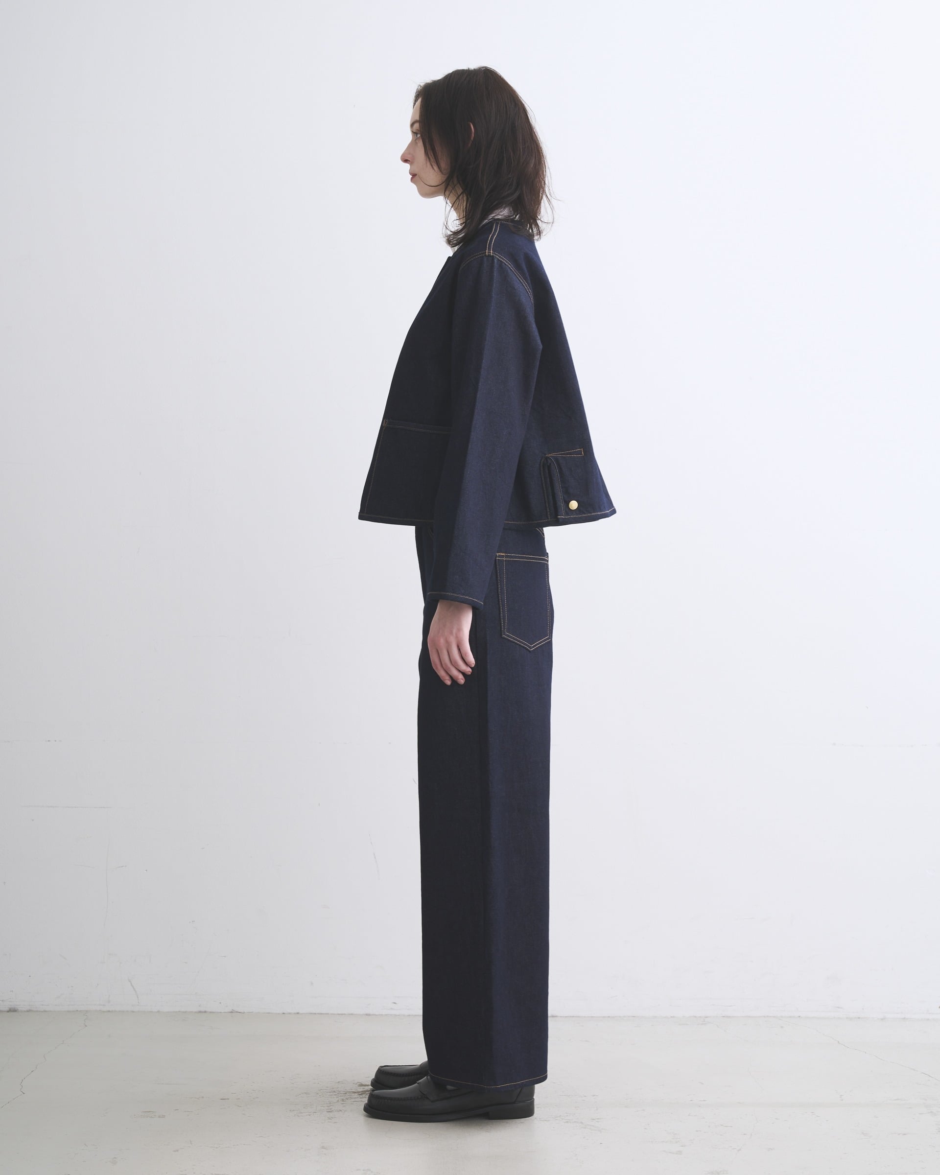 Traditional Weatherwear ARKLEY A-LINE DENIM トラディショナル ウェザーウェア ジャケット・アウター その他のジャケット・アウター ブルー【送料無料】