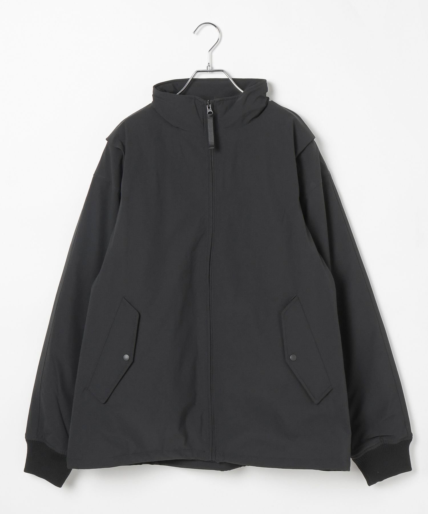 BAYFLOW [ベストとしても着用可]2WAY中綿ブルゾン【撥水】 ベイフロー ジャケット・アウター ブルゾン..