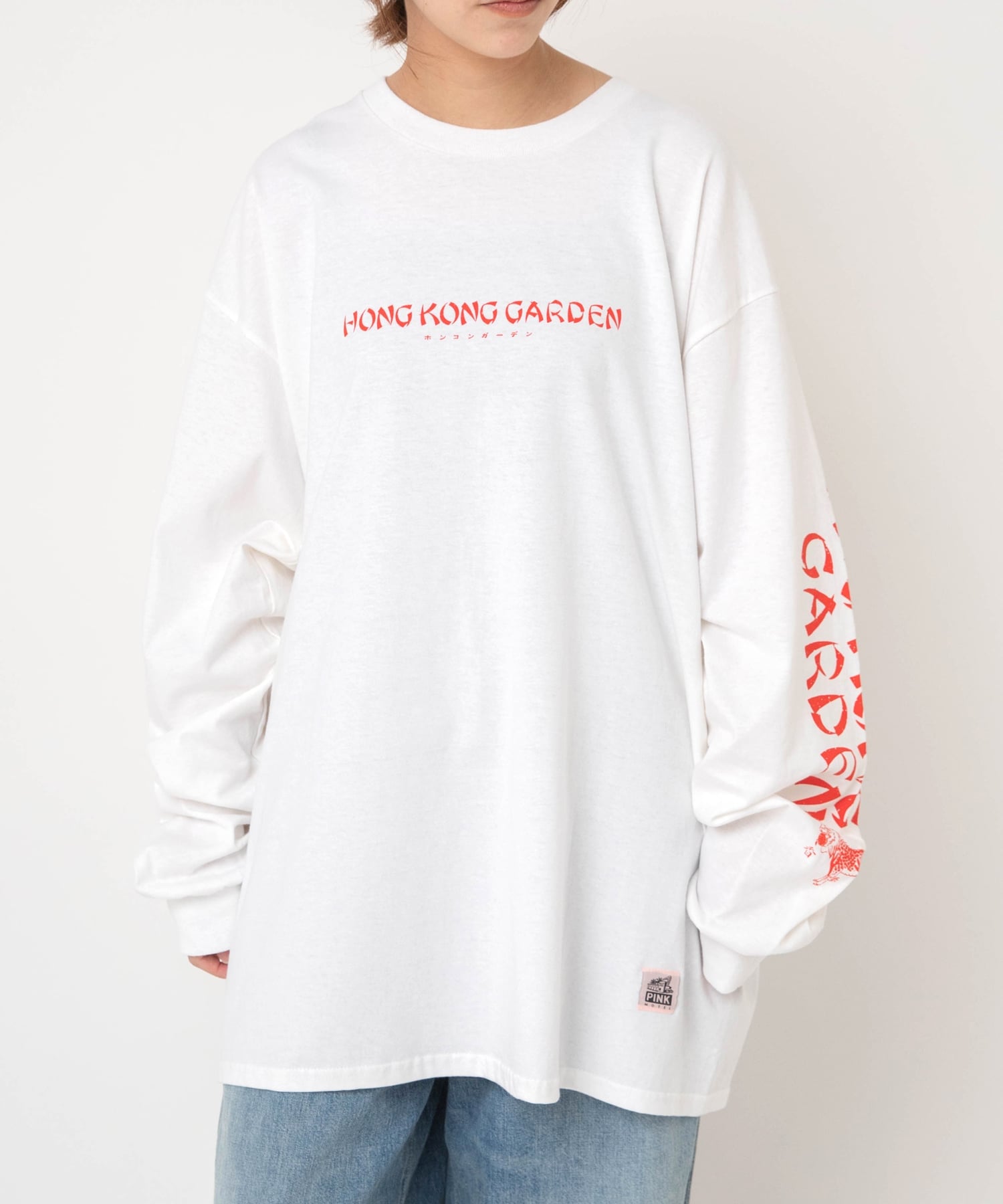 RNA M2265 PMキリンロンT アールエヌエー トップス カットソー・Tシャツ ホワイト