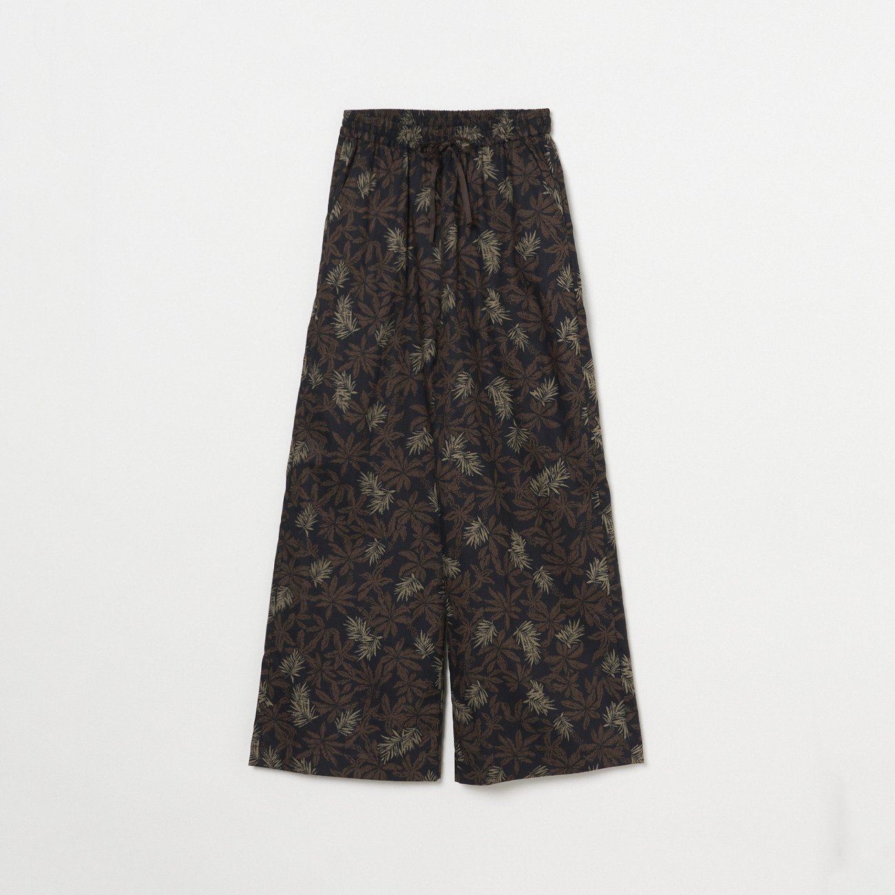 HELIOPOLE BUTCHER PRINT EASY PANTS エリオポール パンツ その他のパンツ ブラック