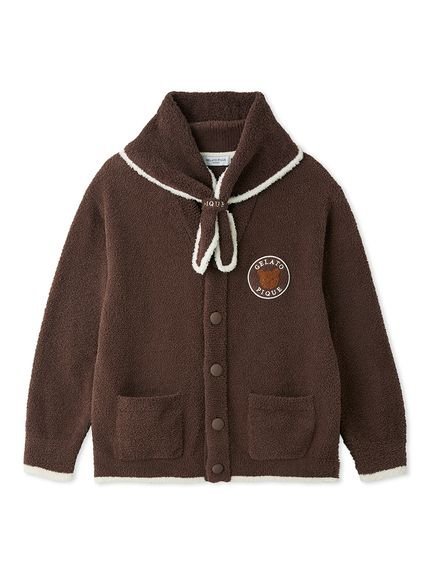 gelato pique 【HOMME】ベビモコアニマルブレッドカーディガン&スカーフセット ジェラートピケ インナー・ルームウェア その他のインナー・ルームウェア【送料無料】