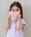 【SALE/30%OFF】petit main モチーフポシェット ナルミヤオンライン バッグ ショルダーバッグ ピンク ホワイト