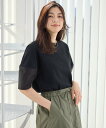 【SALE/30%OFF】ANY 【洗濯機可】サッカーランタンスリーブプルオーバー エニィ トップス カットソー・Tシャツ ホワイト イエロー ブラック