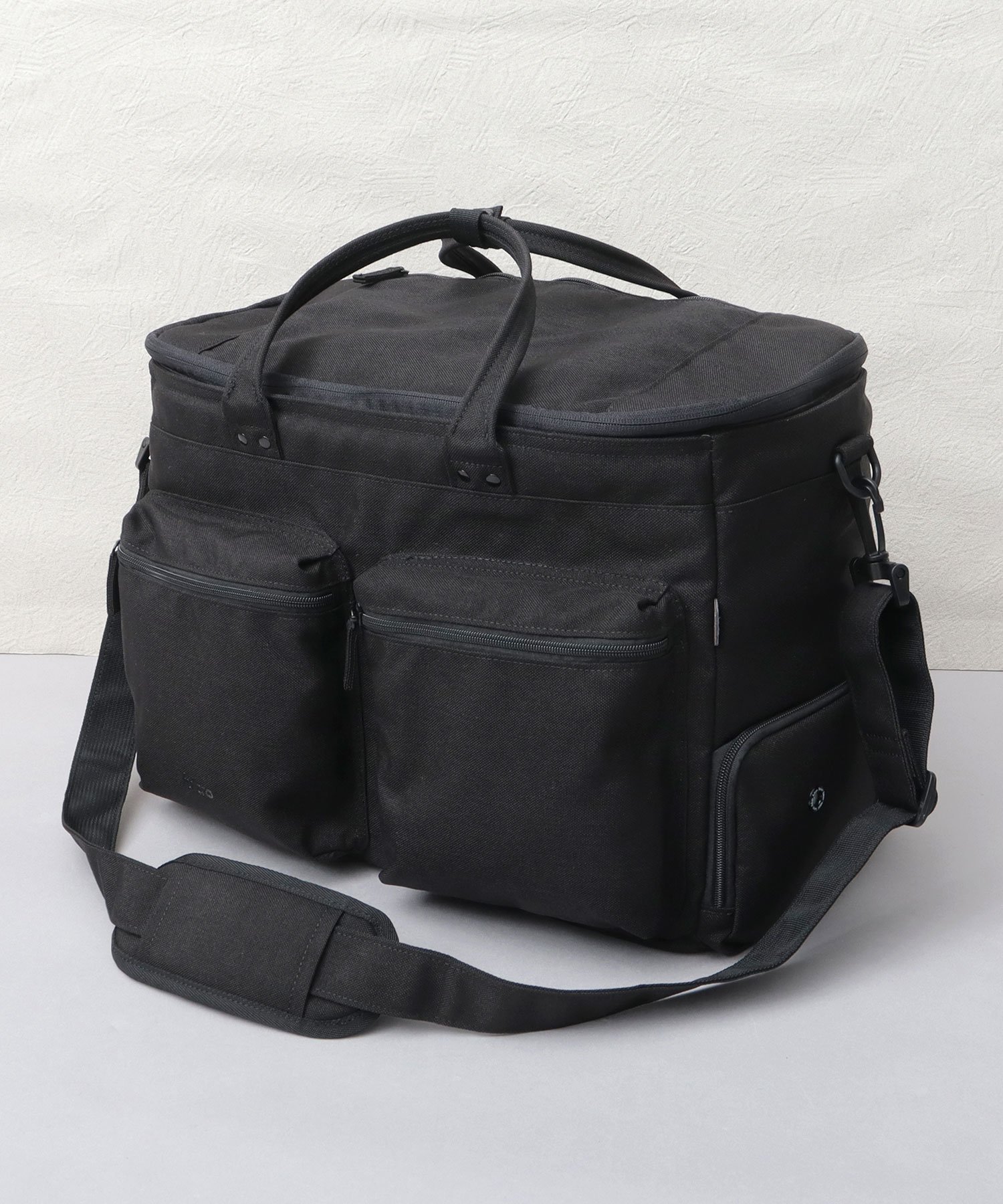 fulcro フルクロ fulcro ボストンバッグ メンズ レディース 撥水 大容量 黒 エー.エム.エス. バッグ ボストンバッグ ブラック【送料無料】