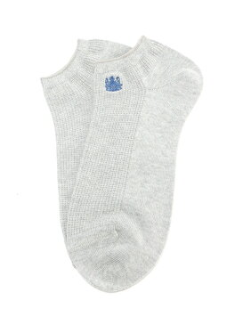 Aquascutum Aquascutum/(M)カノコスニーカーソックス レナウンインクス ファッショングッズ ソックス/靴下 グレー ネイビー ブラック ブルー ホワイト レッド
