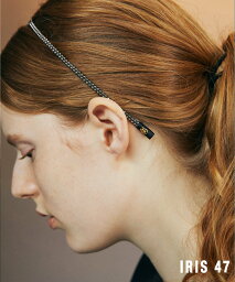 IRIS47 IRIS 47/HELEN headband ヘレン ヘッドバンド カチューシャ 日本製 MADE IN JAPAN イリスフォーセブン HB55 セットアップセブン ヘアアクセサリー カチューシャ・ヘアバンド ブラック【送料無料】