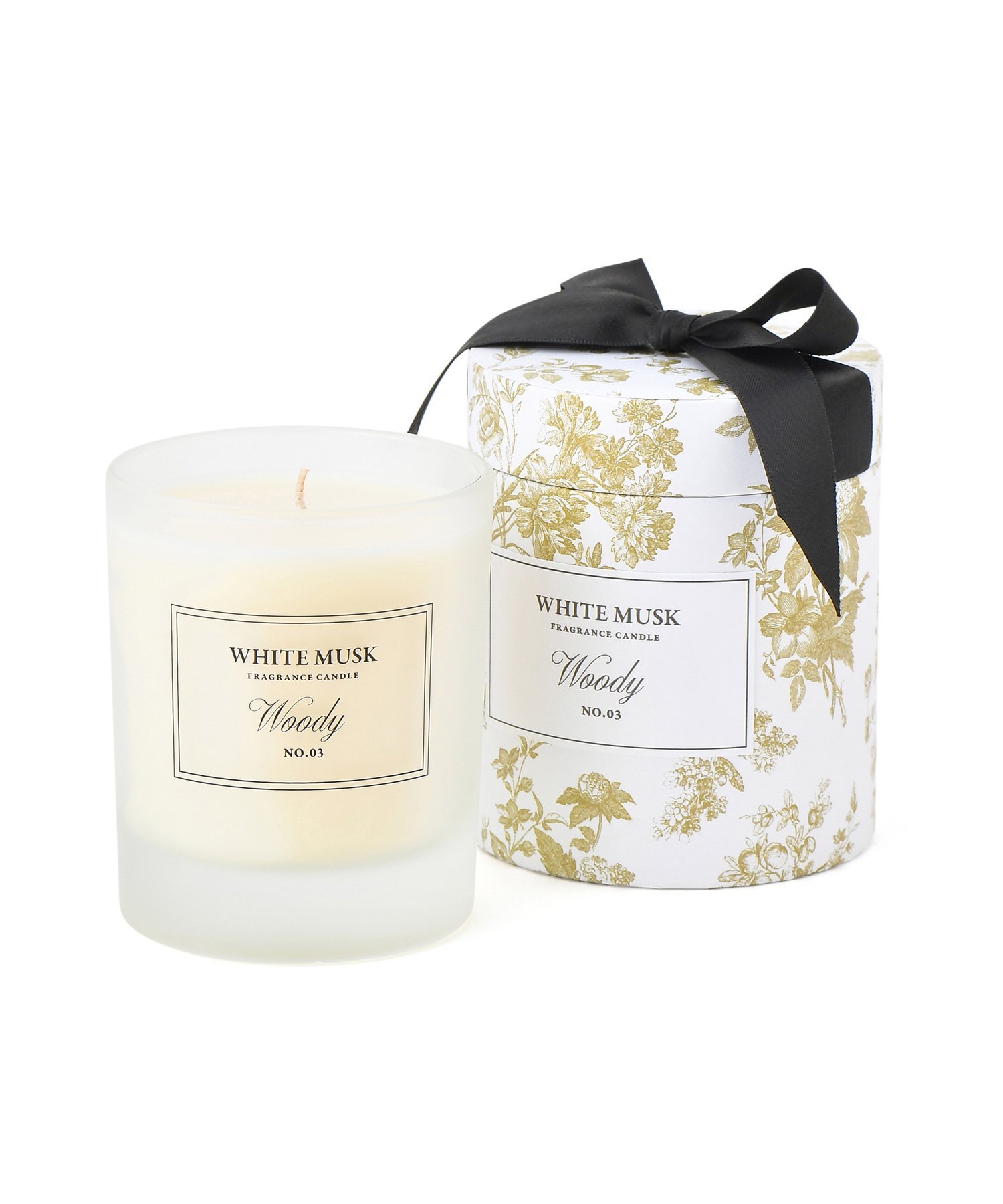 【SALE／50%OFF】Francfranc ホワイトムスク ウッディ フレグランスキャンドル フランフラン インテリア・生活雑貨 ディフューザー・お香・アロマオイル・キャンドルのサムネイル