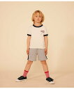 【SALE/10%OFF】PETIT BATEAU PARISプリント半袖Tシャツ プチバトー トップス カットソー・Tシャツ ホワイト【送料無料】