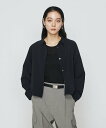 【SALE/30%OFF】Gabardine K.T ストレッチタフタ シャツブルゾン コムサ ジャケット・アウター ブルゾン・ジャンパー ネイビー グレー【送...