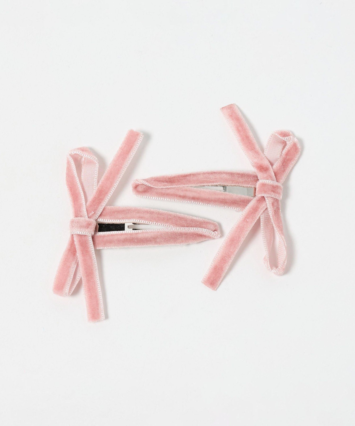 【SALE／10%OFF】UNITED ARROWS green label relaxing ＜MILK*SODA＞リボン ヘアクリップ / ヘアピン / キッズ ユナイテッドアローズ グリーンレーベルリラクシング ヘアアクセサリー バレッタ・ヘアクリップ・ヘアピン ピンク ブラック ネイビー