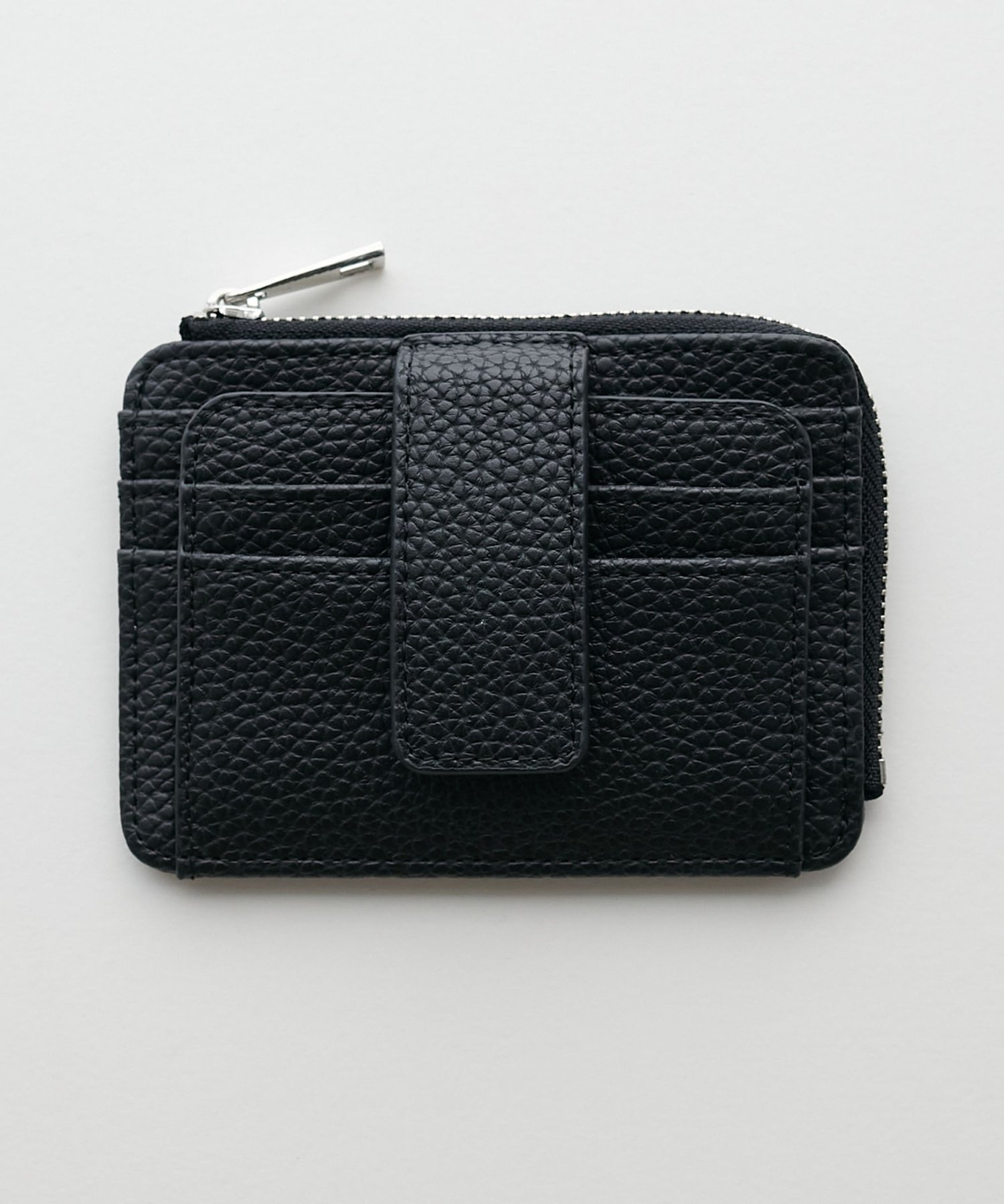 Discoat シュリンクミニフラグメントケース ディスコート 財布・ポーチ・ケース 財布 ベージュ ブラック シルバー【送料無料】