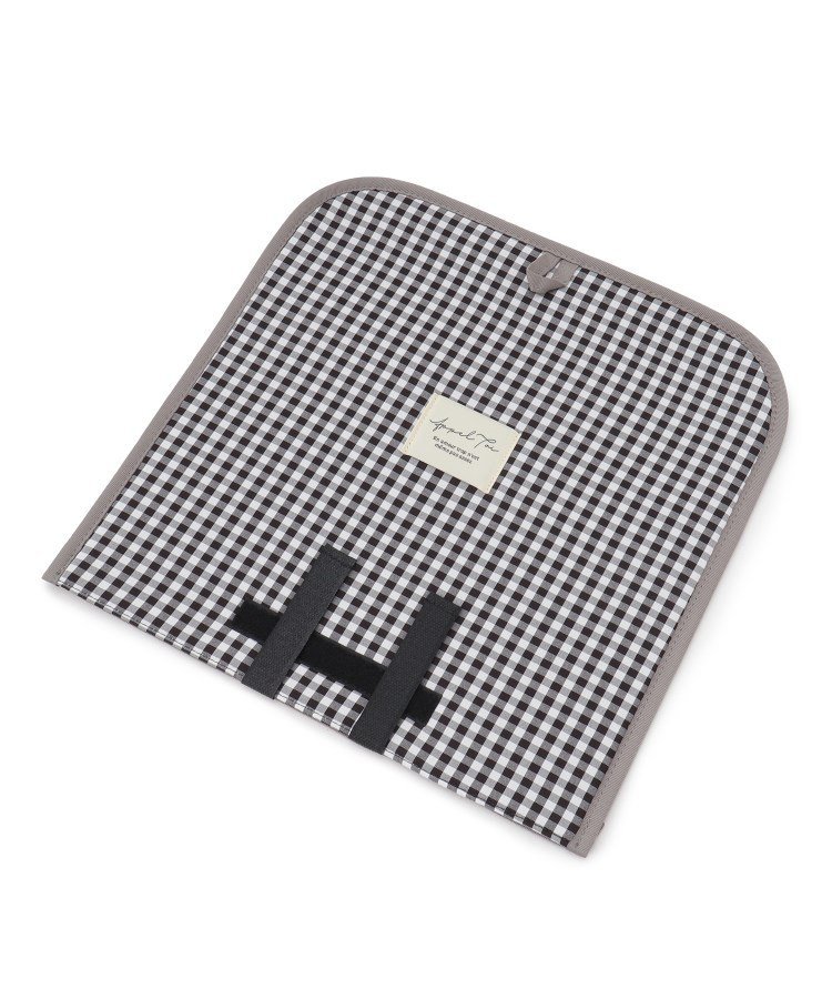 OberTashe ヲタ活グッズ 推し活 ギンガムチェック うちわケース 収納 エスペランサ バッグ その他のバッグ ベージュ ブラックのサムネイル