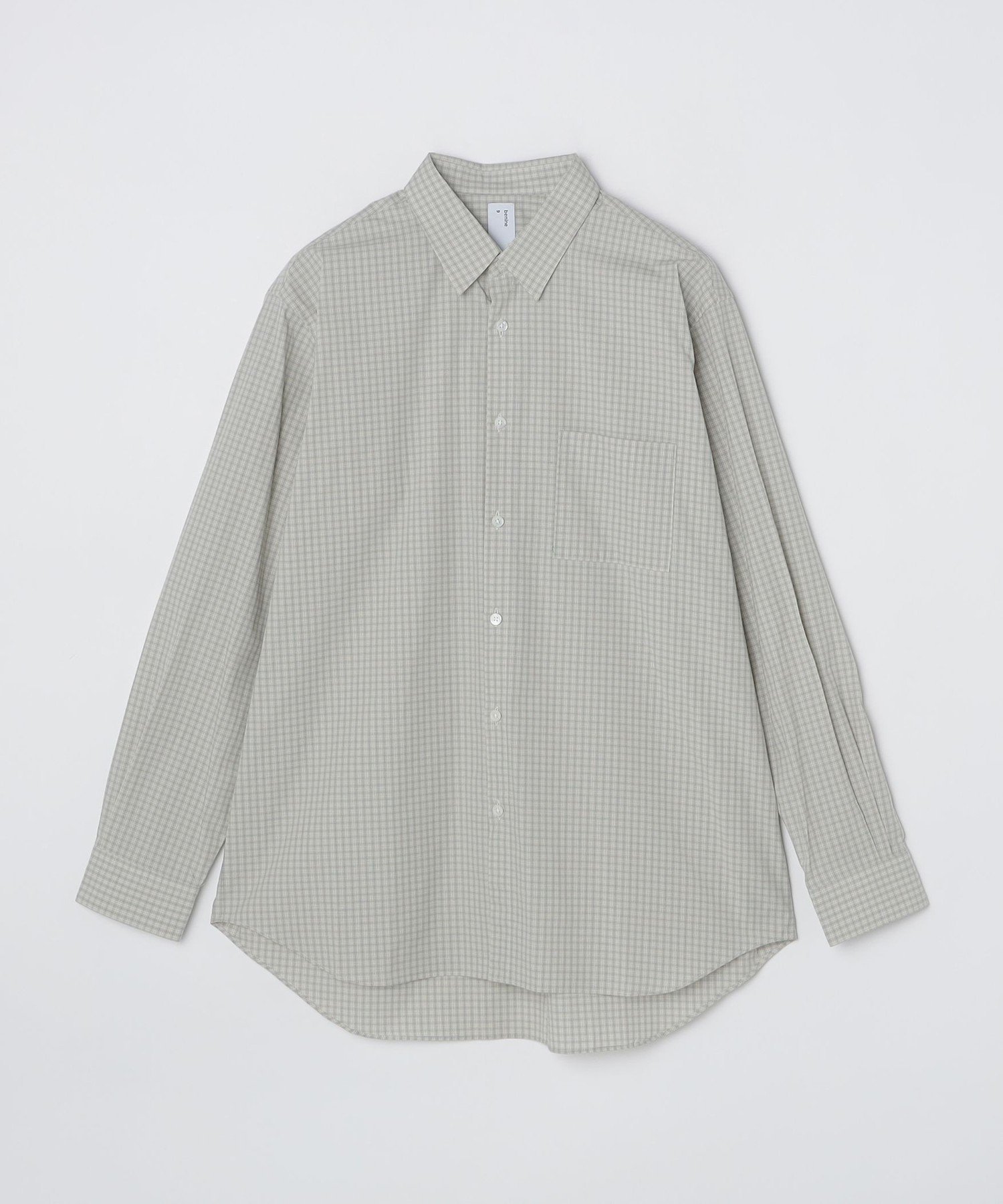 MEN 【City Ambient Products別注】benine9: REG/C SHIRT シップス トップス シャツ・ブラウス グレー ブルー ベージュ
