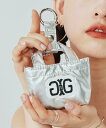 GYDA 【WEB限定商品】GYDA(ジェイダ)ミニバッグチャーム GY-P334 エルゲイス 財布・ポーチ・ケース その他の財布・ポーチ・ケース シルバー ブ...
