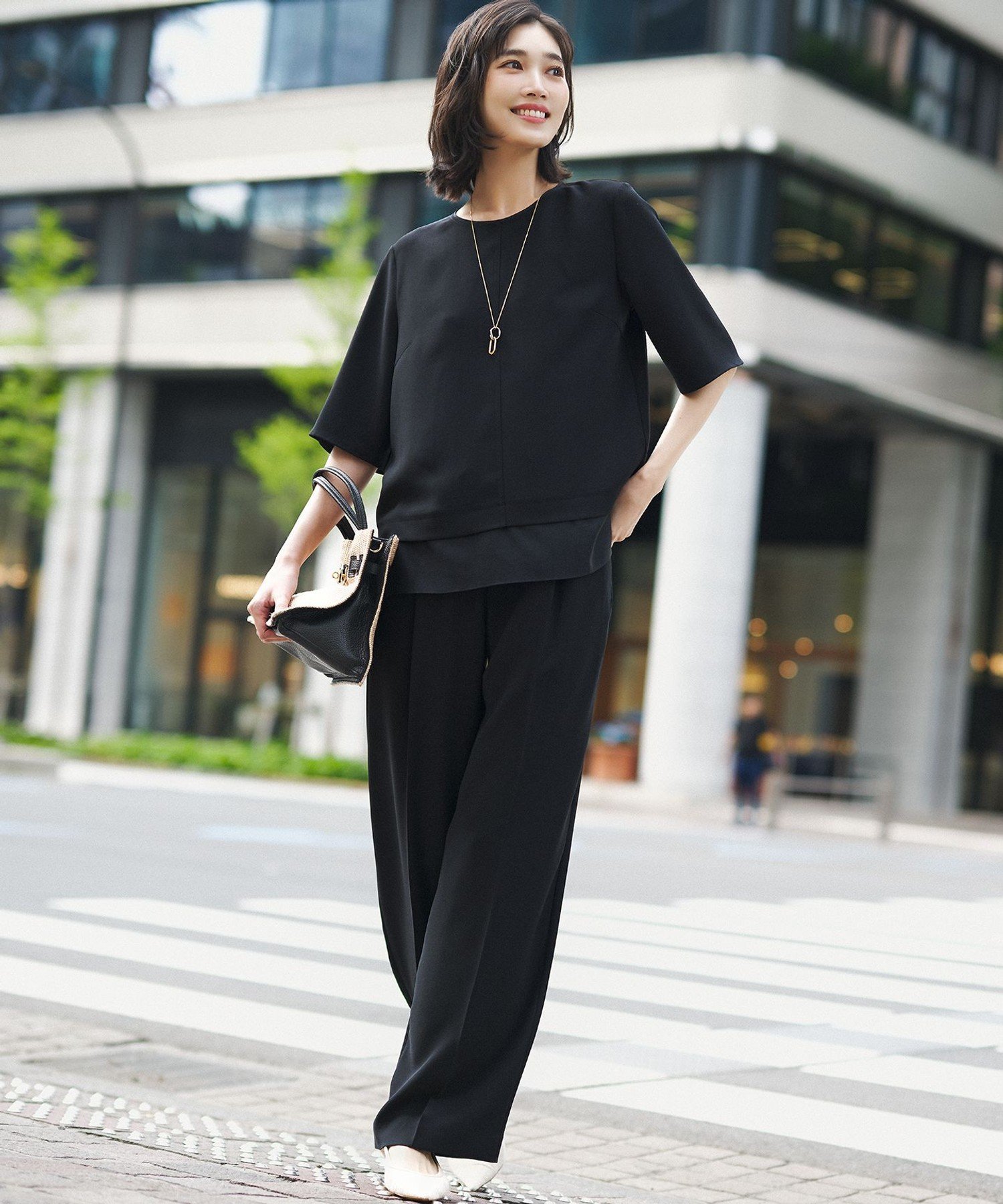 【SALE／20%OFF】23区 コンビカラー リング ネックレス ニジュウサンク アクセサリー・腕時計 ネックレス ゴールド【送料無料】 stylife-15485229 Rakuten Fashion サンプル画像2