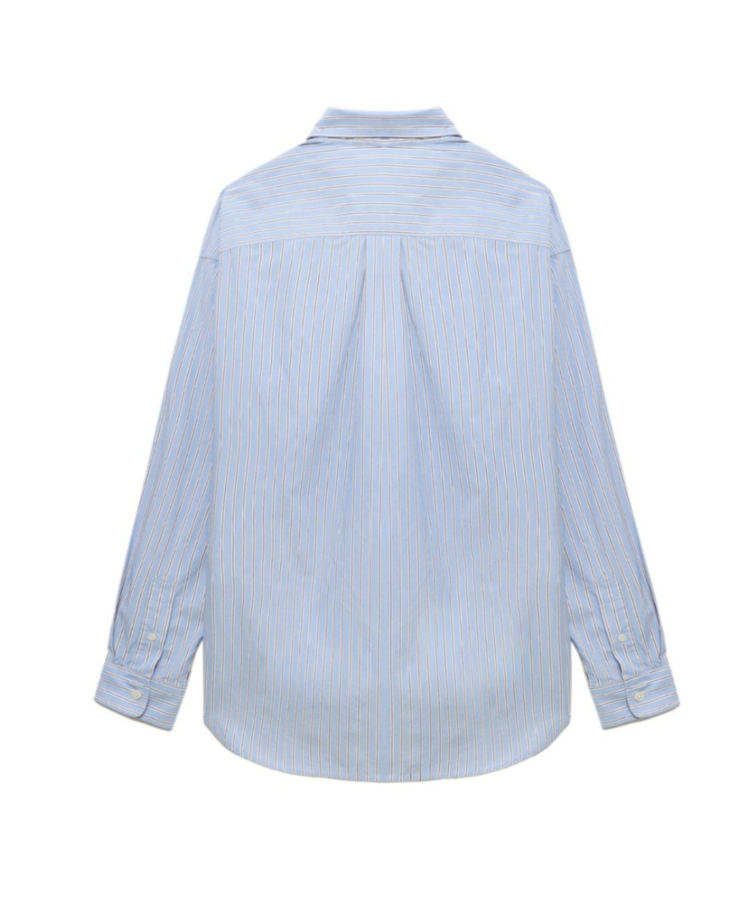 BABY DOPPY STRIPE SHIRT ア ベイシング エイプ トップス シャツ・ブラウス ブルー ピンク