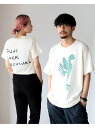 【SALE/40%OFF】BEAMS MEN <MEN>FUJI ROCK FESTIVAL'21 * BEAMS / Chaos Fishing Club Mount phoenix Tシ ビームス アウトレット カットソー Tシャツ ホワイト