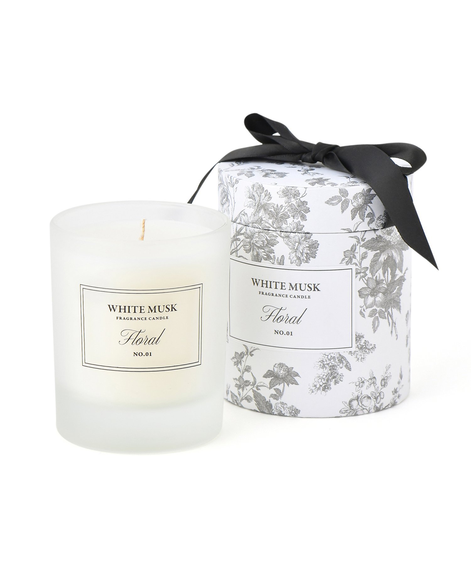 【SALE／50%OFF】Francfranc ホワイトムスク フローラル フレグランスキャンドル フランフラン インテリア・生活雑貨 ディフューザー・お香・アロマオイル・キャンドルのサムネイル