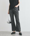 【SALE/20%OFF】VICKY ケミカルデニムフレアパンツ≪洗濯機で洗える≫ ビッキー パンツ ジーンズ・デニムパンツ ブルー ブラック【送料無料】