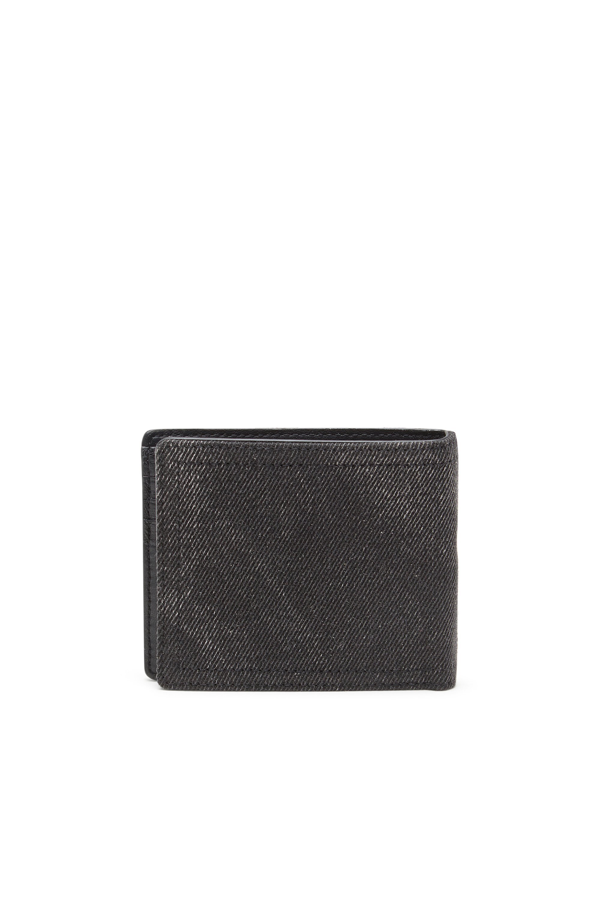 メンズ 二つ折りウォレット MULTI-PKTS MULTI-PKTS BI FOLD COIN S 3D ディーゼル 財布・ポーチ・ケース 財布 ブラック