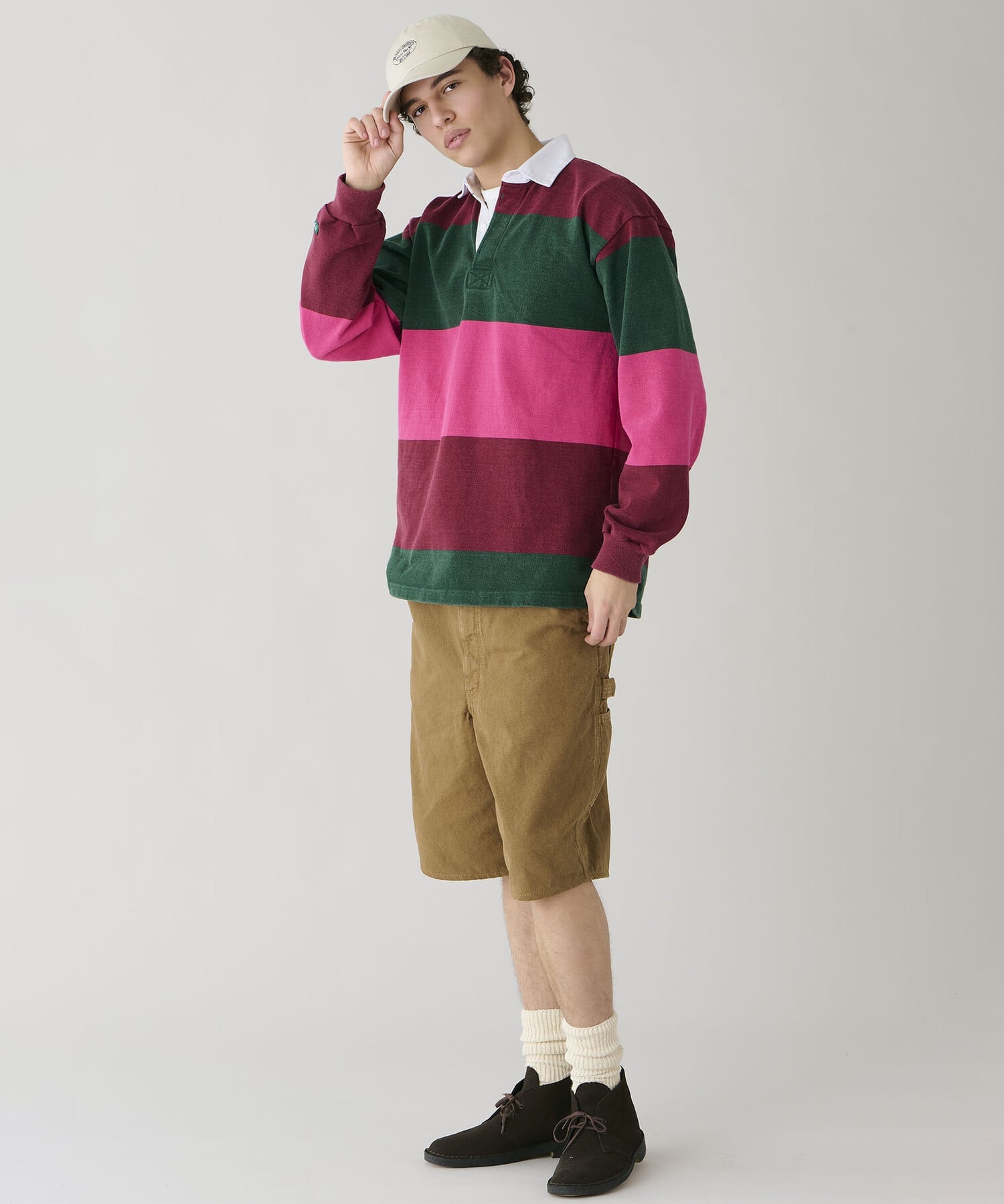 Bshop Brooks Brothers ｜＜別注＞コットンツイル ベースボールキャップ BEIGE UNISEX ビショップ 帽子 キャップ ベージュ【送料無料】