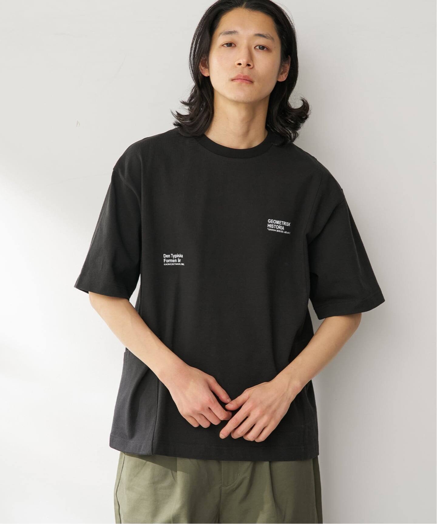 OLIVEDRAB CARRY PKT S/S-Tシャツ ベーセーストック トップス カットソー・Tシャツ ブルー グレー ブラック ホワイト