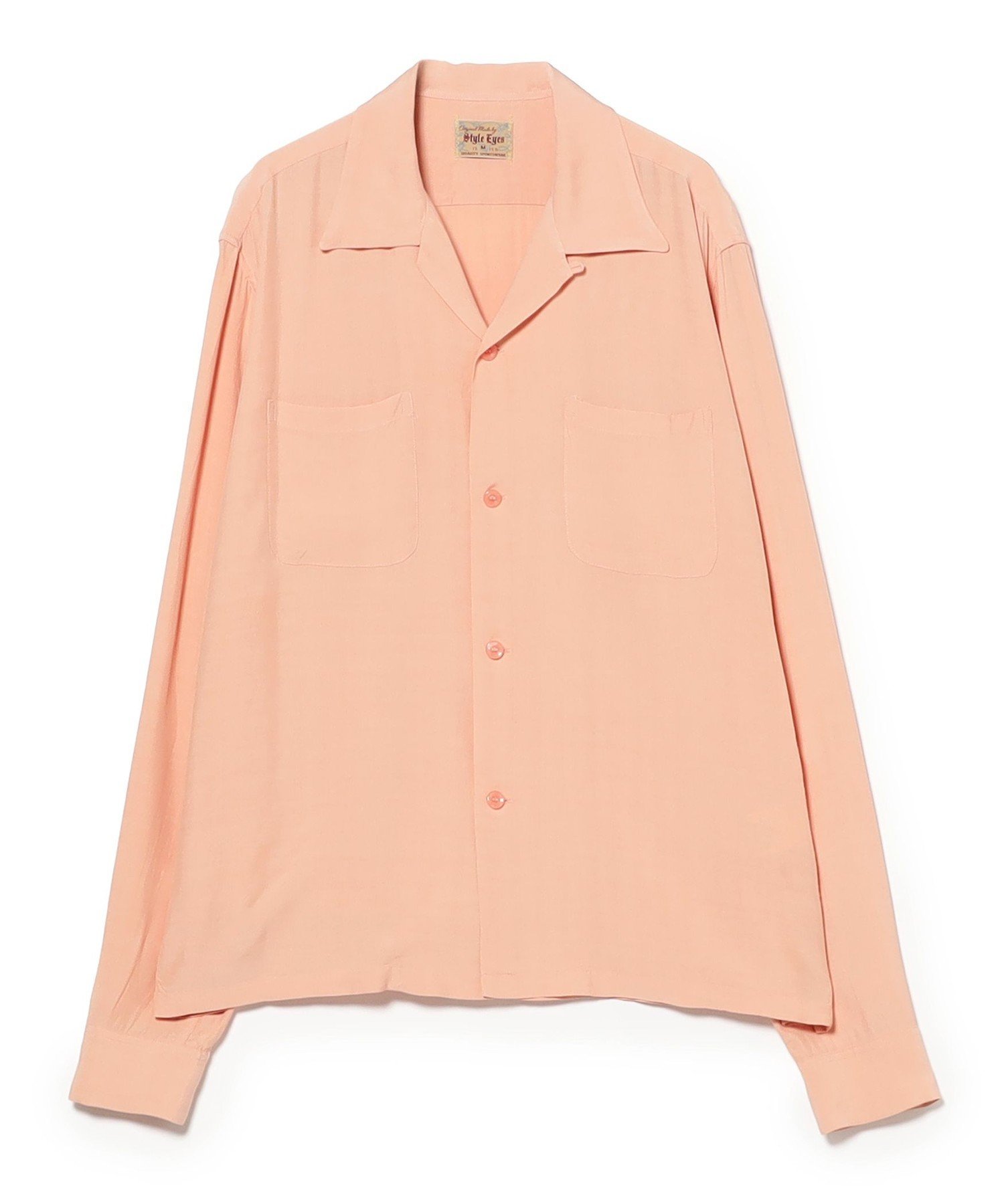 STYLE EYES / PLAIN LONG SLEEVED SHIRT ビームス ウイメン トップス シャツ・ブラウス ホワイト ピンク