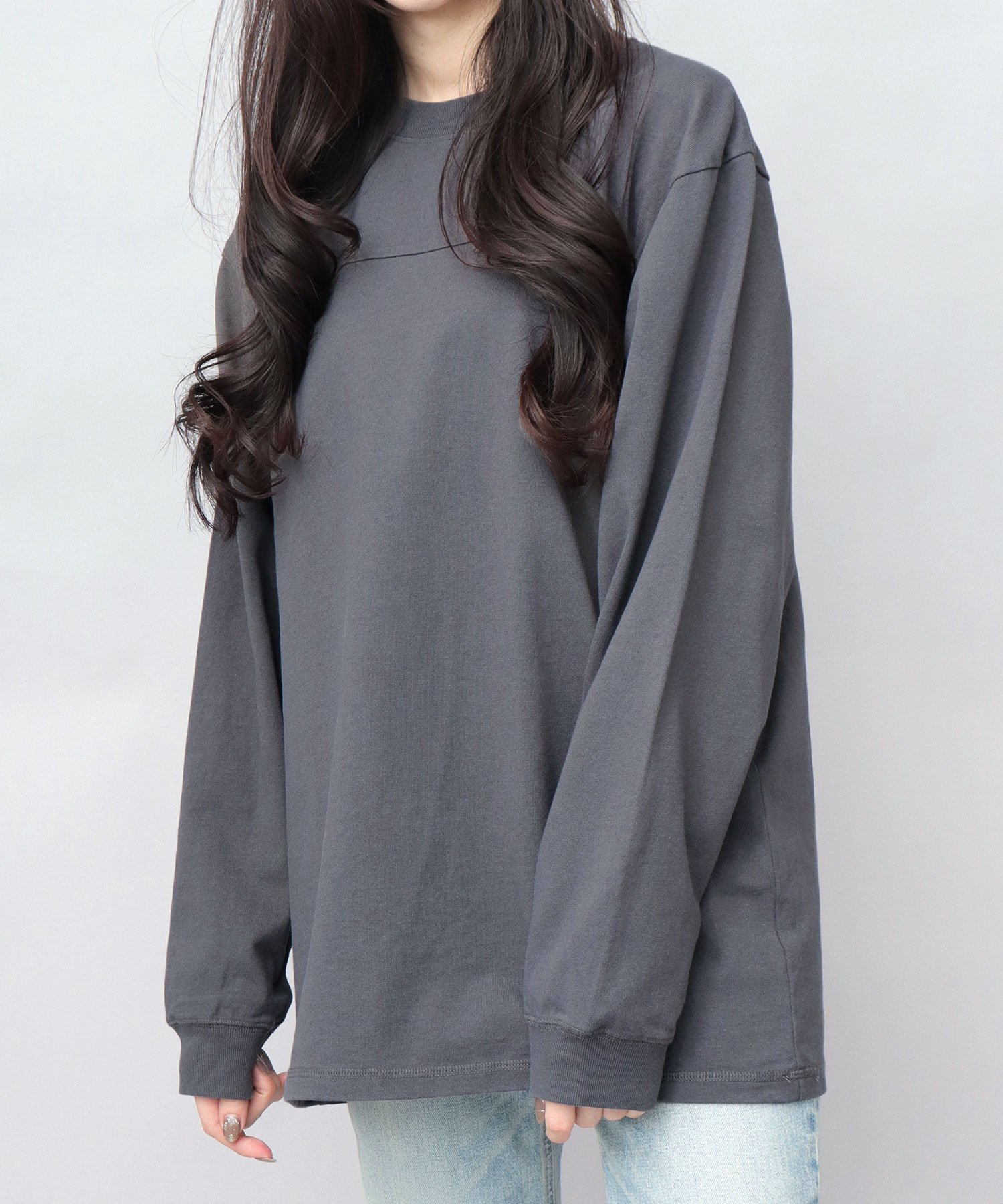 Goodwear グッドウェア Goodwear Tシャツ 長袖 ロンT メンズ レディース エー.エム.エス. トップス カットソー・Tシャツ ブラック ホワ...