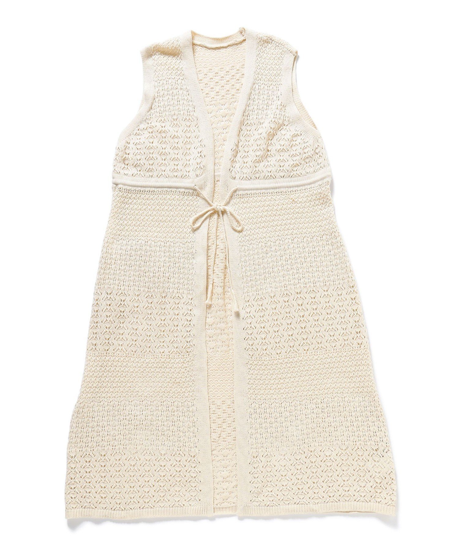 【SALE／50%OFF】B:MING by BEAMS メッシュ ジレ ワンピース ビームス アウトレット ワンピース・ドレス ワンピース ブラウン ブラック ホワイト【送料無料】