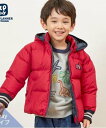 【SALE/50%OFF】KP KPBOY(ケーピーボーイ)ソロナ中綿恐竜ワッペンジャケット(90~130) ナルミヤオンライン ジャケット・アウター その他のジャケット・アウター ネイビー【送料無料】