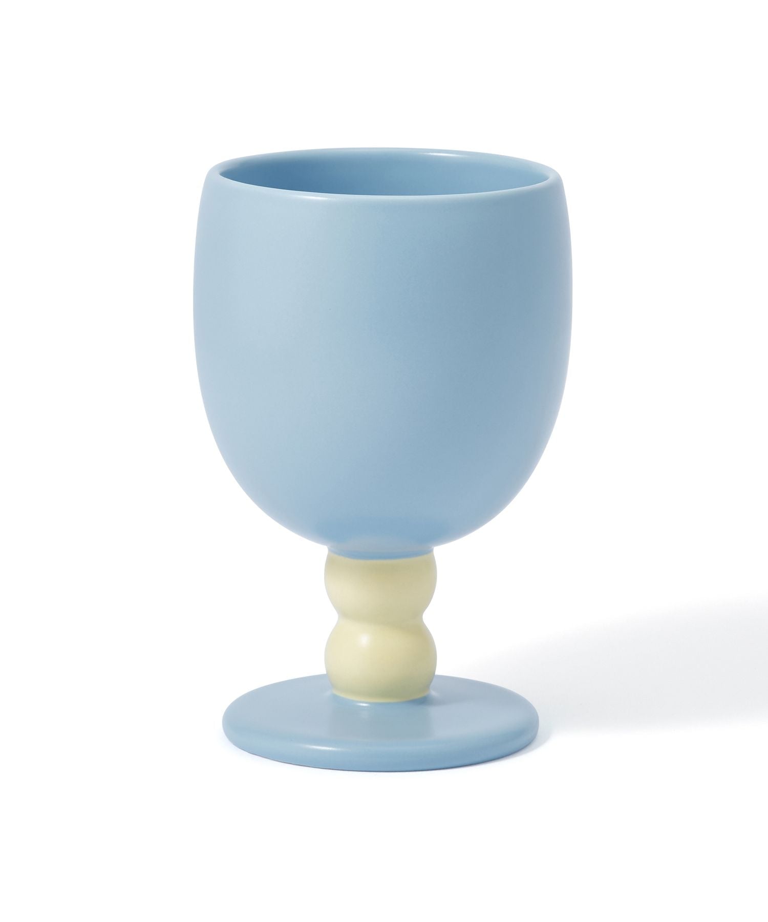 Francfranc セラミック ゴブレット ブルー フランフラン 食器・調理器具・キッチン用品 グラス・マグカップ・タンブラー ブルー